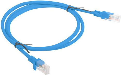 Lanberg PCU5-10CC-0100-B Netzwerkkabel Blau 1 m Cat5e U/UTP (UTP) (PCU5-10CC-0100-B)