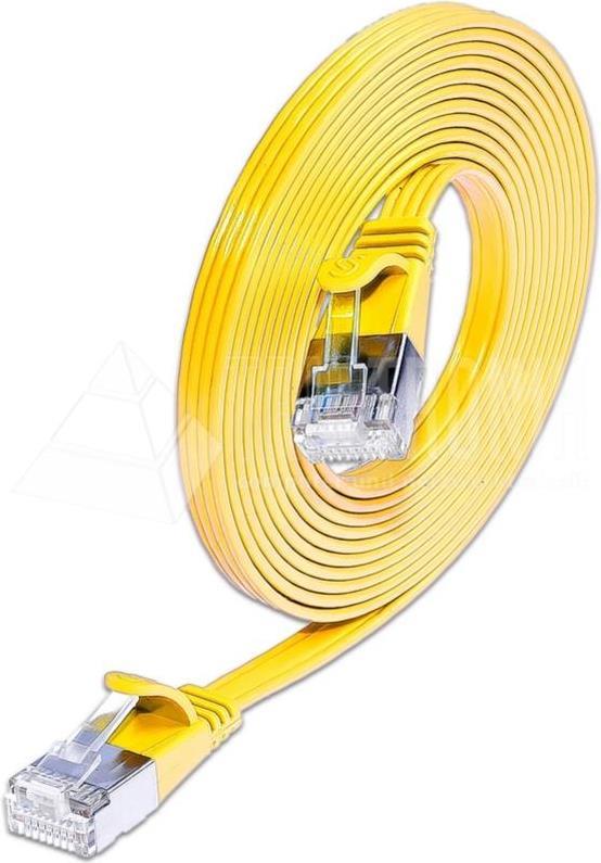 SLIM Patchcords SLIM STP Netzwerkkabel Gelb 1,5 m Cat6 S/UTP (STP) (PKW-STP-SLIM-KAT6 1.5 GE)
