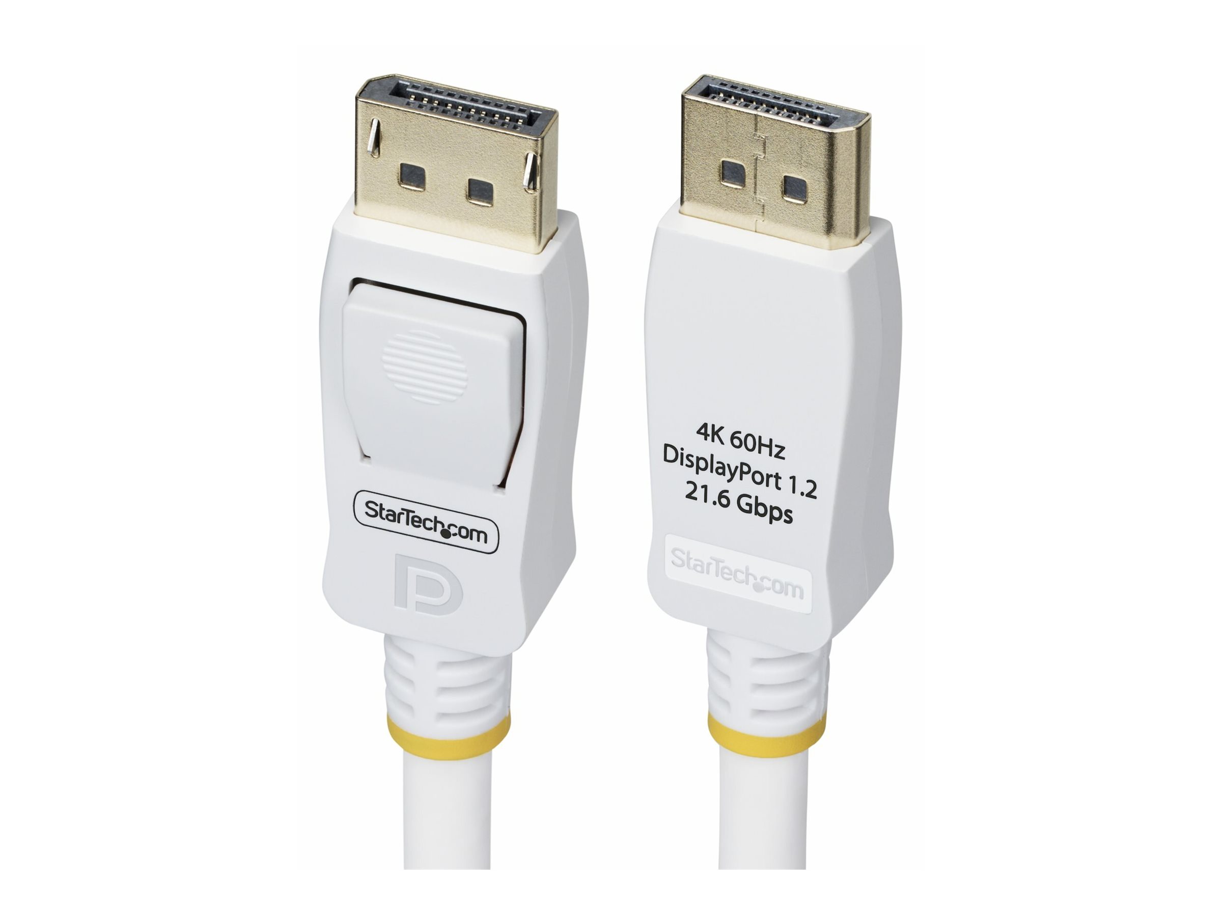 StarTech.com DisplayPort 1.2 Kabel 1,8 m VESA-zertifiziert 4K 60Hz Weiß