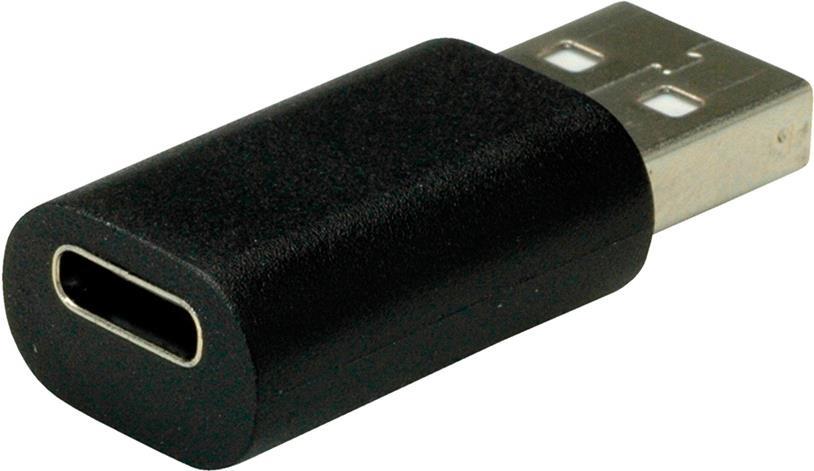 Value 12.99.2995 Kabeladapter USB Type-A USB Typ-C Schwarz (12.99.2995)