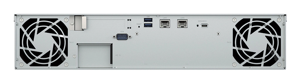 Synology RackStation RS1226+ 2U 8-Bay NAS-Server AMD Ryzen V1500B 4 GB RAM 2x 2,5 GbE Schwarz