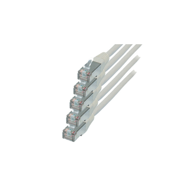 ShiverPeaks RJ45-RJ45 Patchkabel Cat 6 S/FTP 0,5 m Weiß