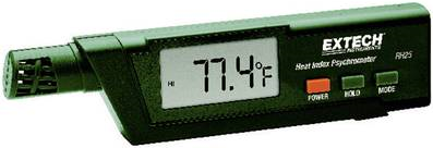EXTECH Wärmeindex-Psychrometer Gas-Messgerät (RH25)