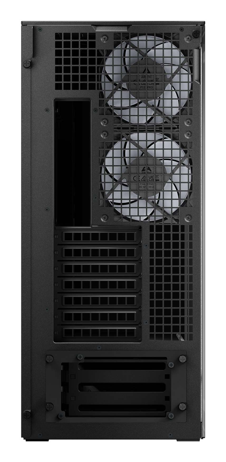 Arctic Xtender Mirror E-ATX PC-Gehäuse Midi Tower Schwarz