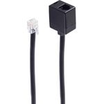 shiverpeaks BS70223-6/6 Telefonkabel 3 m Schwarz (BS70223-6/6)