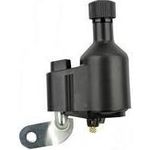 FISCHER Fahrrad-Dynamo rechts, mit Überspannungsschutz langlebig und lichtstark, Leistung: 6 V / 3 Watt, - 1 Stück (85415)