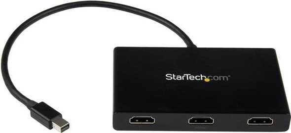 StarTech.com Mini DisplayPort to HDMI Mult Monitor Splitter 3-Port MST Hub (MSTMDP123HD)