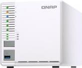 QNAP 3-Bay NAS 2GB DDR4 SODIMM RAM 16GB 8 x 8,9cm 3.5" / 6,4cm 2.5" drive slots 3 x M.2 SATA 2280 slots 1 x 10GbE SFP+ LAN (TS-332X-2G)