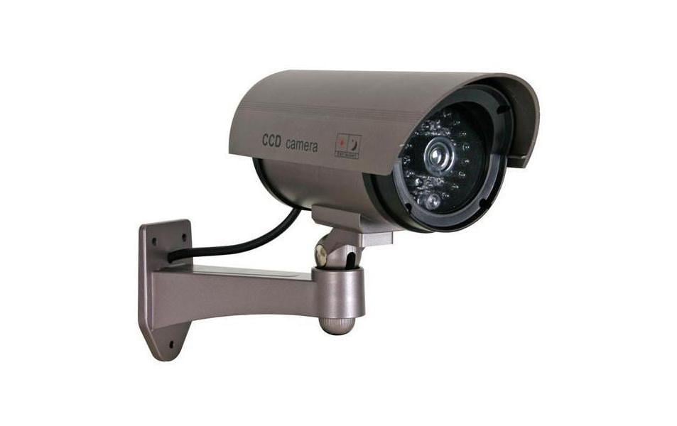 Velleman CAMD7N Dummy-Sicherheitskamera mit LED-Anzeige, wetterfest