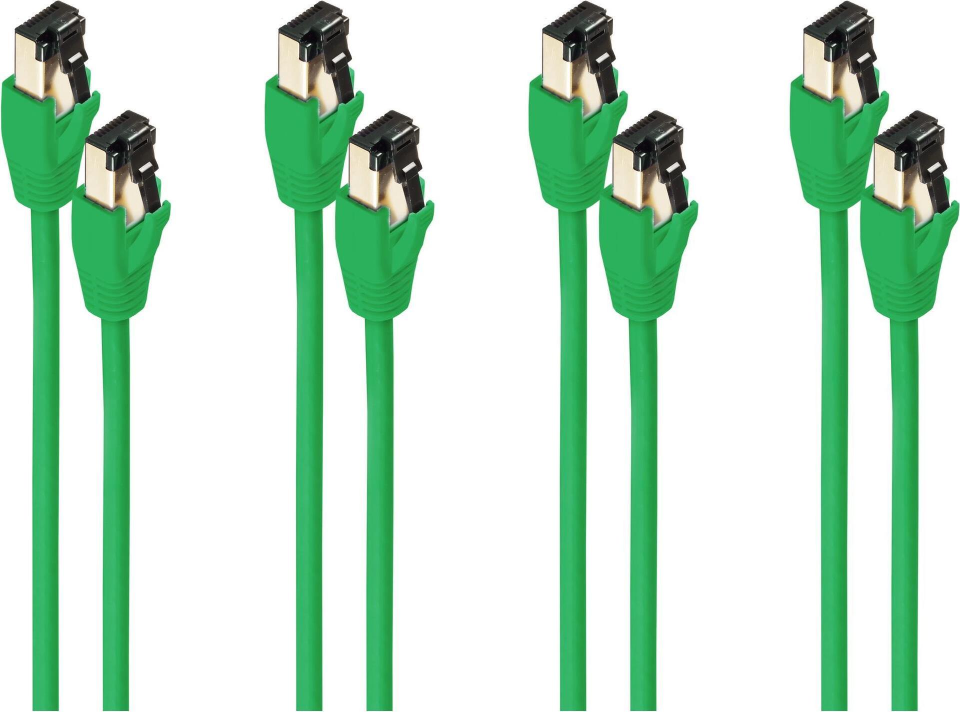 shiverpeaks BS08-41063-4 Netzwerkkabel Grün 7,5 m Cat8.1 F/FTP (FFTP) (BS08-41063-4)