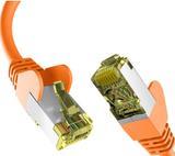 EFB-Elektronik CAT6a ORANGE 3m Patchkabel S/FTP PIMF RJ45 Netzwerkkabel Ethernetkabel LAN DSL Hersteller: EFB Elektronik (EC020200108)