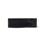 Logitech Wireless Keyboard K270 - Tastatur - 2,4 GHz - US (920-003736)