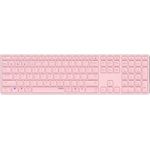 Rapoo E9800M Tastatur RF Wireless + Bluetooth QWERTZ Deutsch Pink (00220284)