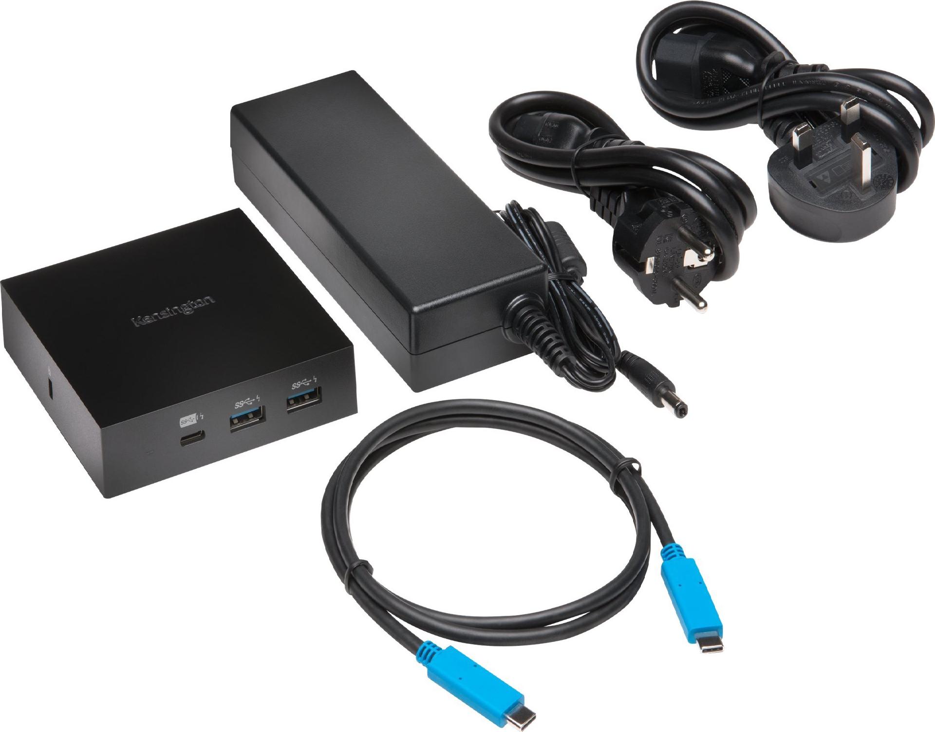 Kensington SD2000P USB-C 4K Nano Dock 60 W Power Delivery Schwarz