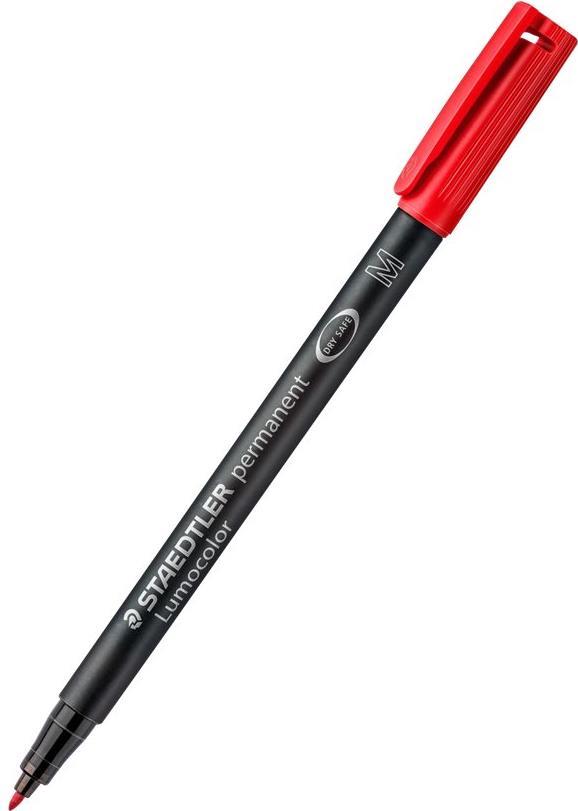 STAEDTLER Lumocolor 317 Permanentmarker 1 mm Schwarz, Rot, Blau, Grün