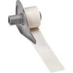 Brady, M7-21-427, Vinyl, selbstlaminierend, Weiß/Transparent, matt, 25.40 x 19.05(63.50) mm, für Kabeldurchmesser von 6.70 - 14.20 mm, permanent (100 E.) (173378)