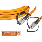 Lightwin High Quality Flat-Duplex LWL Patchkabel, MM OM2, LC - LC LWL Patchkabel (LDP-50 LC-LC 20.0 FD)
