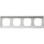 GIRA 4fach Rahmen Flächenschalter Weiß 0214112 (0214112)