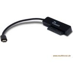 Inter-Tech USB-C3.1 Konverter/Swapper SATA3 6.4cm (2.5") Dieser SATA Konverter dient zum Anschluss einer 2.5" SATA HDD oder SSD, ohne zusätzliche Spannungsversorgung. (88885388)