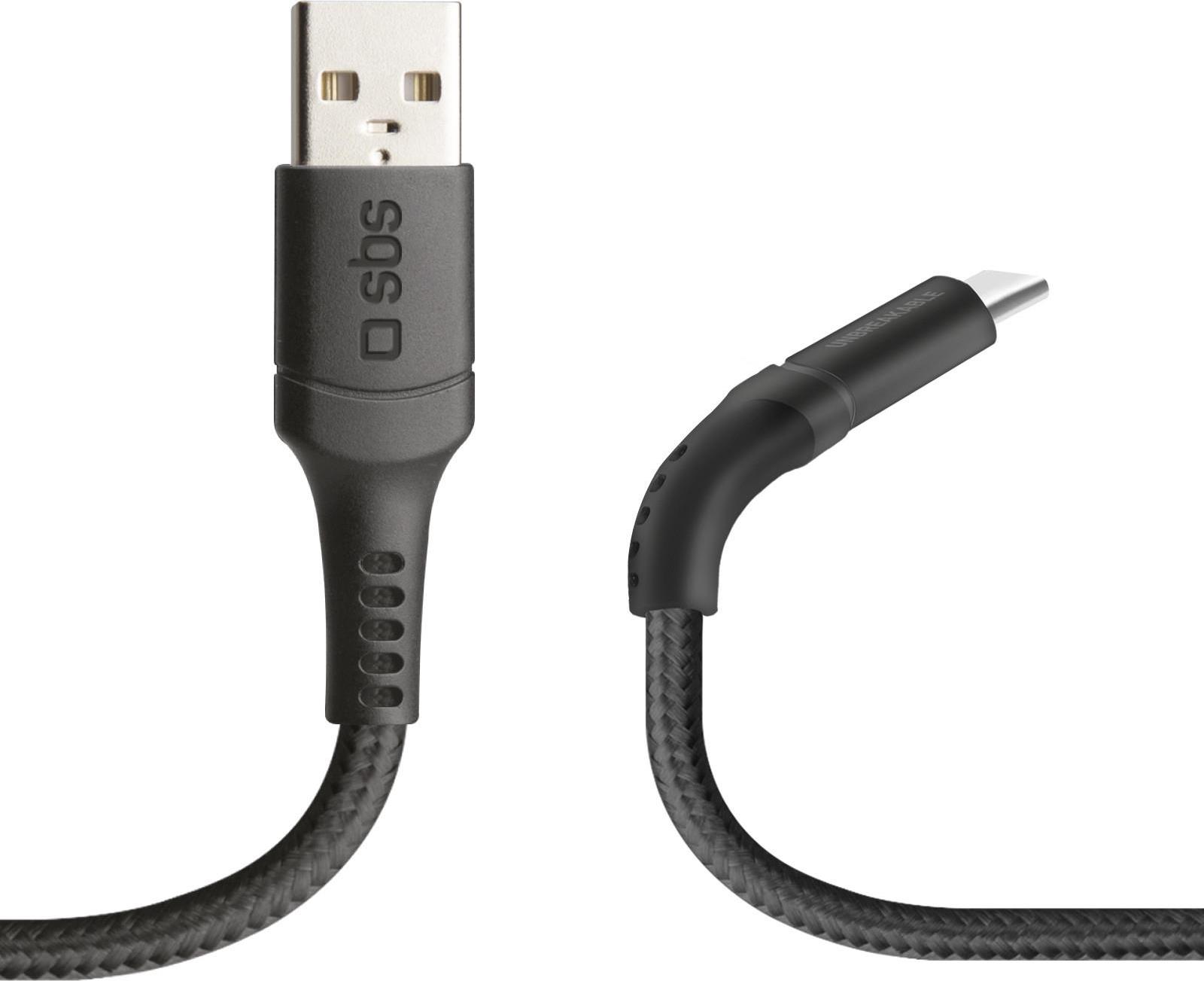 SBS TECABLETCUNB1K USB Kabel 1 m 2.0 USB A USB C Schwarz (TECABLETCUNB1K)