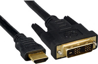 Microconnect HDMI - DVI-D (1,5m). Kabellänge: 1,5 m, Anschluss 1: HDMI, Anschluss 2: DVI-D (HDM191811.5)