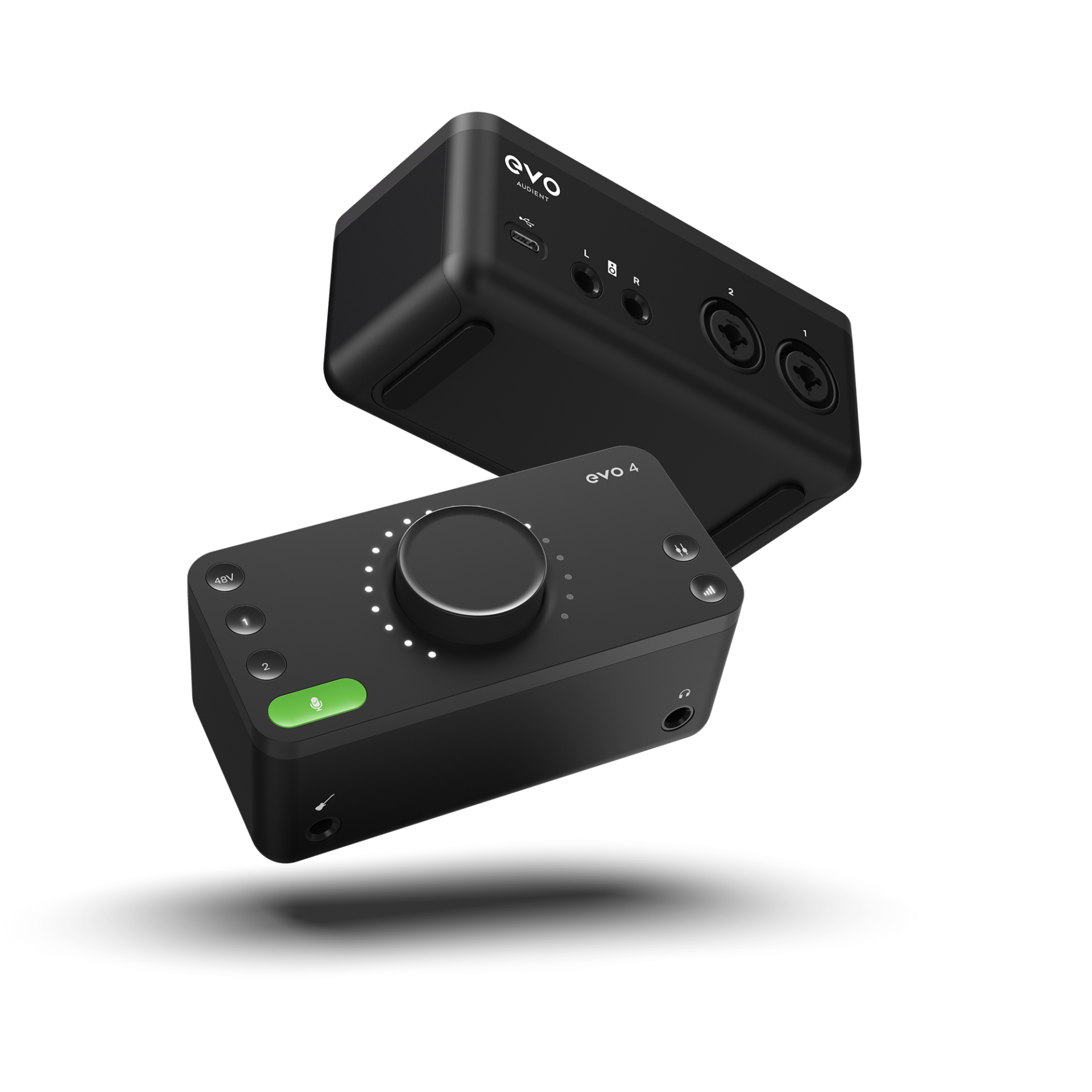 Audient EVO 4 USB-Audio-Interface 2x2 USB Typ-C Schwarz