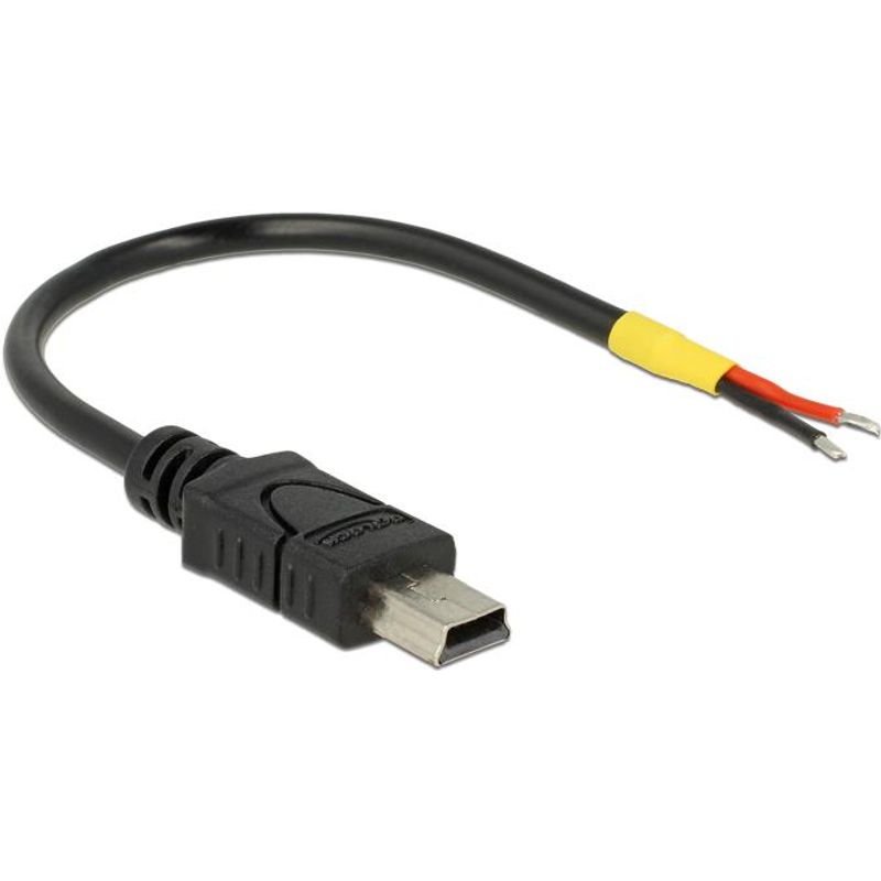 DeLOCK USB2.0 Micro-B male > 2 x open wires Stromkabel 85251