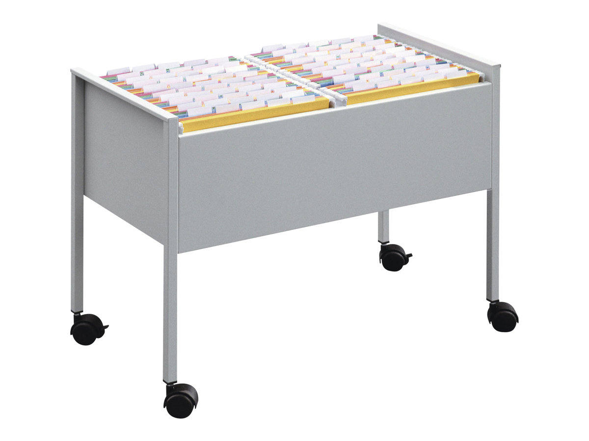 DURABLE ECONOMY DUO 100 Hängemappenwagen A4 Silber