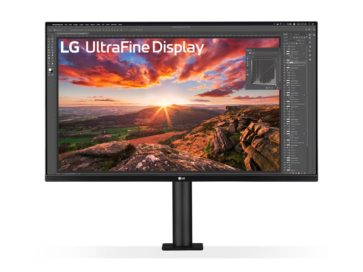 LG UltraFine Ergo 32UN880K-B 31,5" UHD IPS Monitor Schwarz