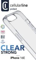 Cellularline Clear Strong Case - für Apple iPhone 16E (CLEARDUOIPHSE4T)
