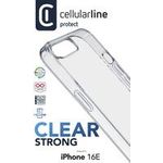 Cellularline Clear Strong Case - für Apple iPhone 16E (CLEARDUOIPHSE4T)