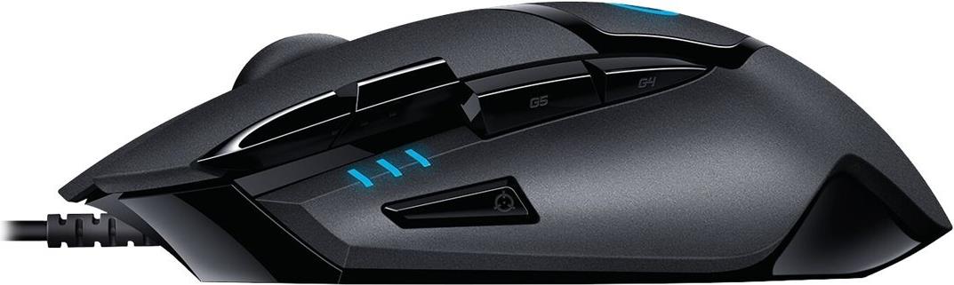 Logitech Hyperion Fury G402 Maus USB 2.13 m Schwarz