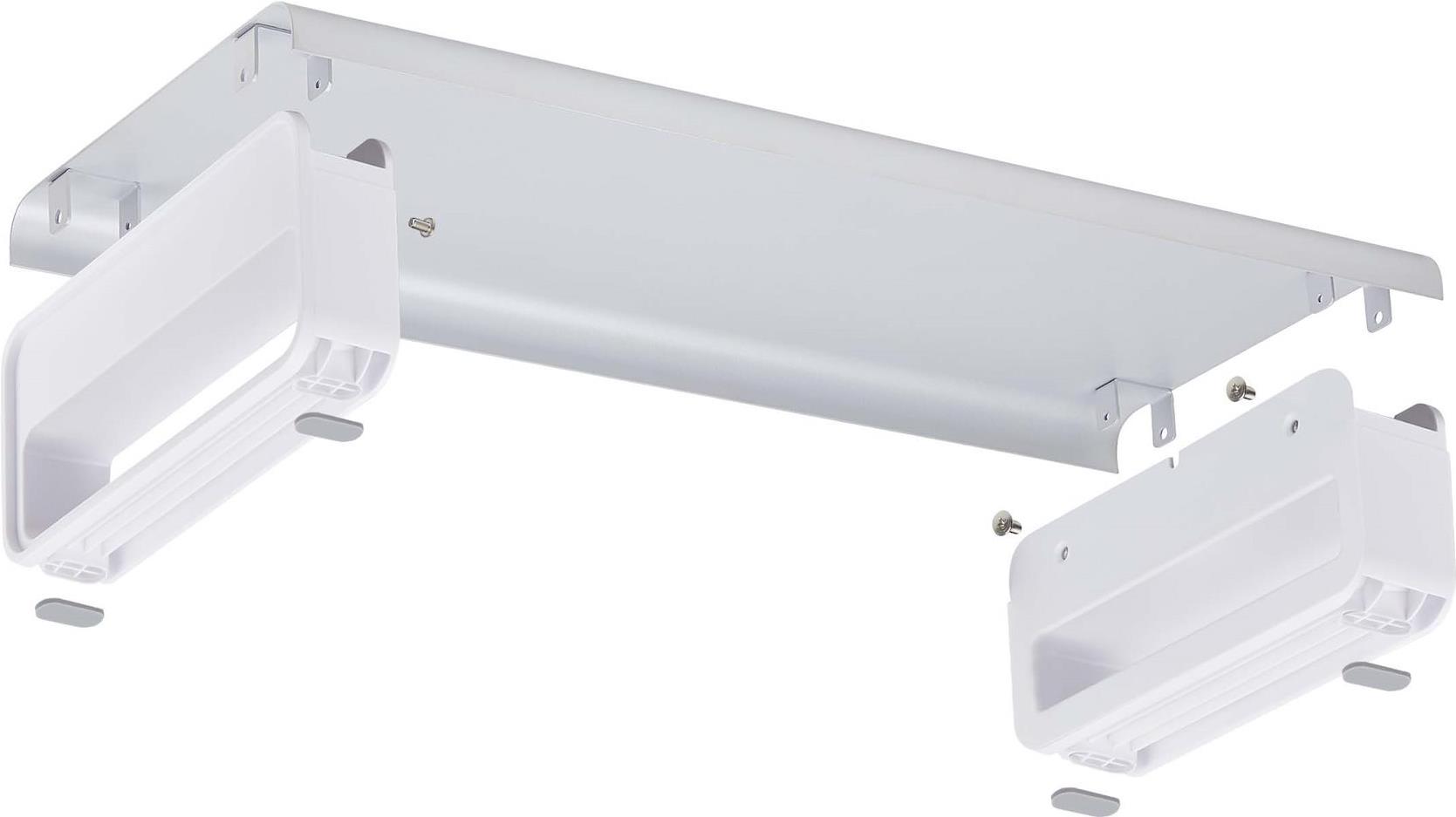 StarTech.com StarTech 1MFSW-MONITOR-RISER Bildschirmständer 54,46 cm Weiß, Silber