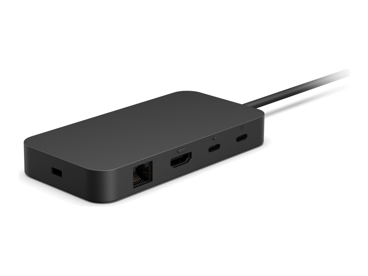 Microsoft Surface USB4 Dock Dockingstation Schwarz