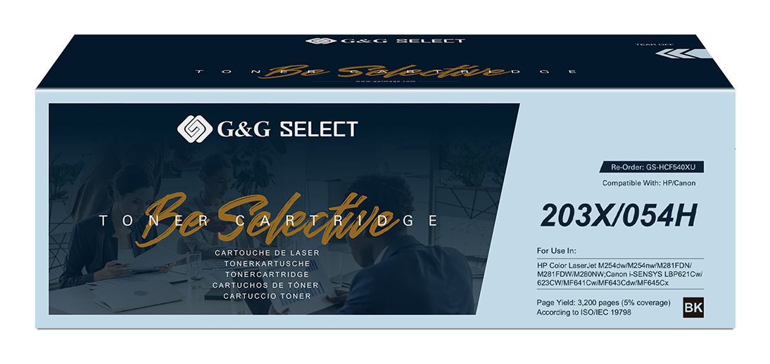 G&G GS-HCF540X(U) Tonerkartusche Kompatibel Schwarz