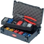 Knipex 97 90 06 Crimpzange Aderendhülsen 0.25 bis 16 mm² Inkl. Aderendhülsensortiment im Koffer