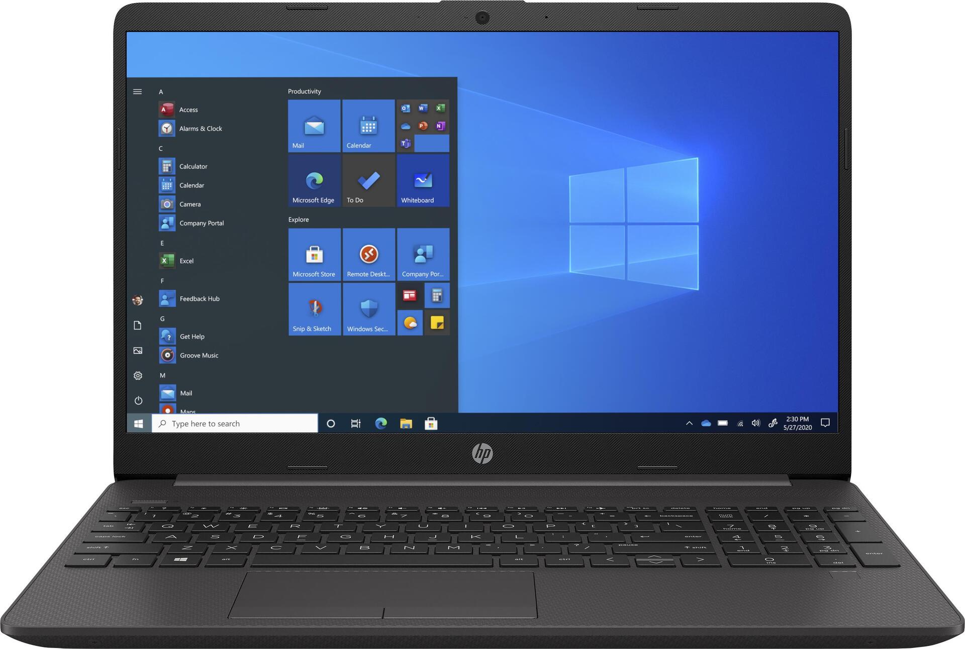 HP 250 G8 - Intel Core i7 1065G7 / 1,3 GHz - Win 10 Home 64-bit Plus - Iris Plus Graphics - 16GB RAM - 512GB SSD NVMe, HP Value - 39,6 cm (15.6) TN 1920 x 1080 (Full HD) - Wi-Fi 5 - dunkel aschgrau silberfarben (34N40ES)