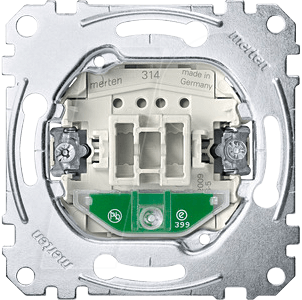 MERTEN Taster-Einsatz MEG3160-0000 mit Orientierungslicht MEG3160-0000 MEG3160-0000 (MEG3160-0000)