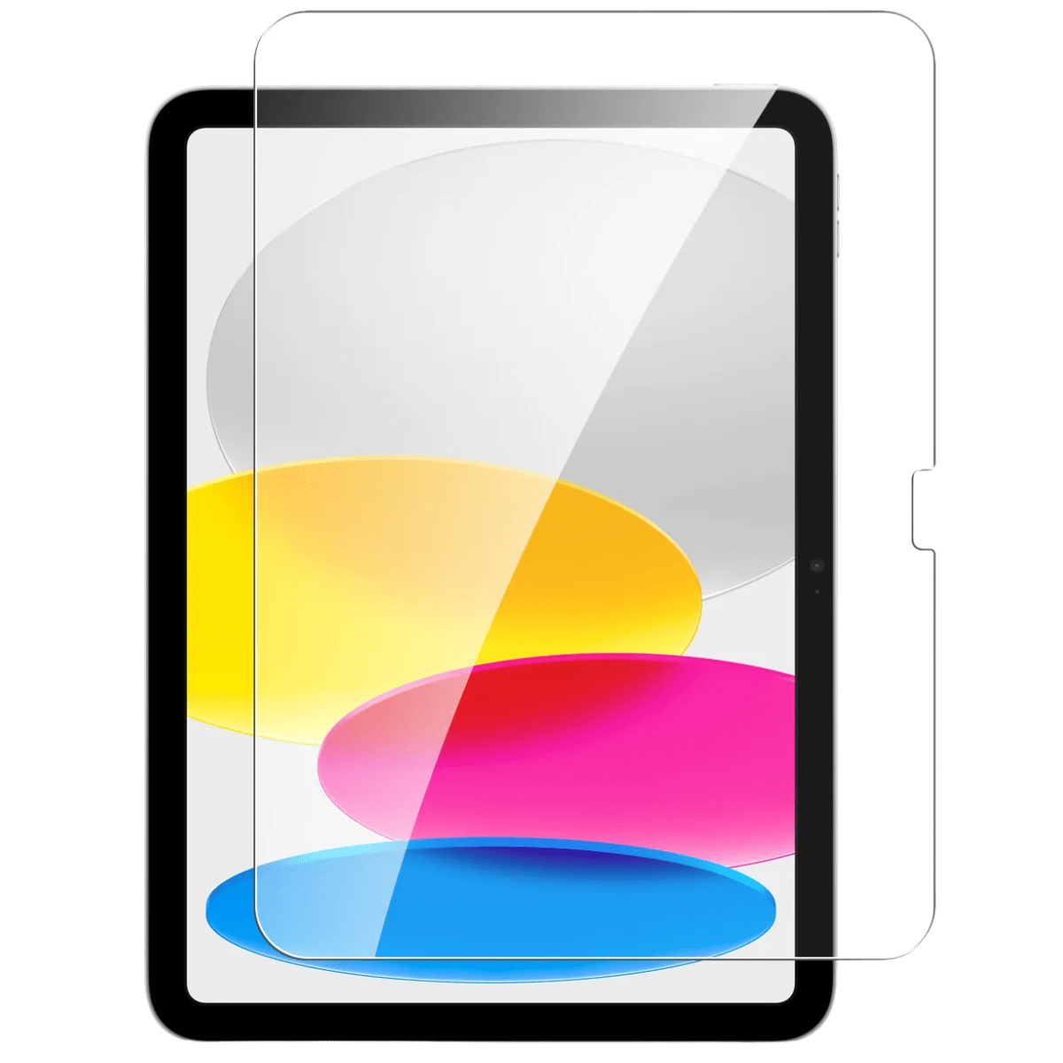 DEQSTER Displayschutz Max 10.9" Gehärtetes Glas für Apple iPad (10. Generation) Transparent