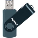 USB-Stick "Rotate", USB 3.2 (Gen1), 32GB, 70MB/s, Petrolblau (00182463)