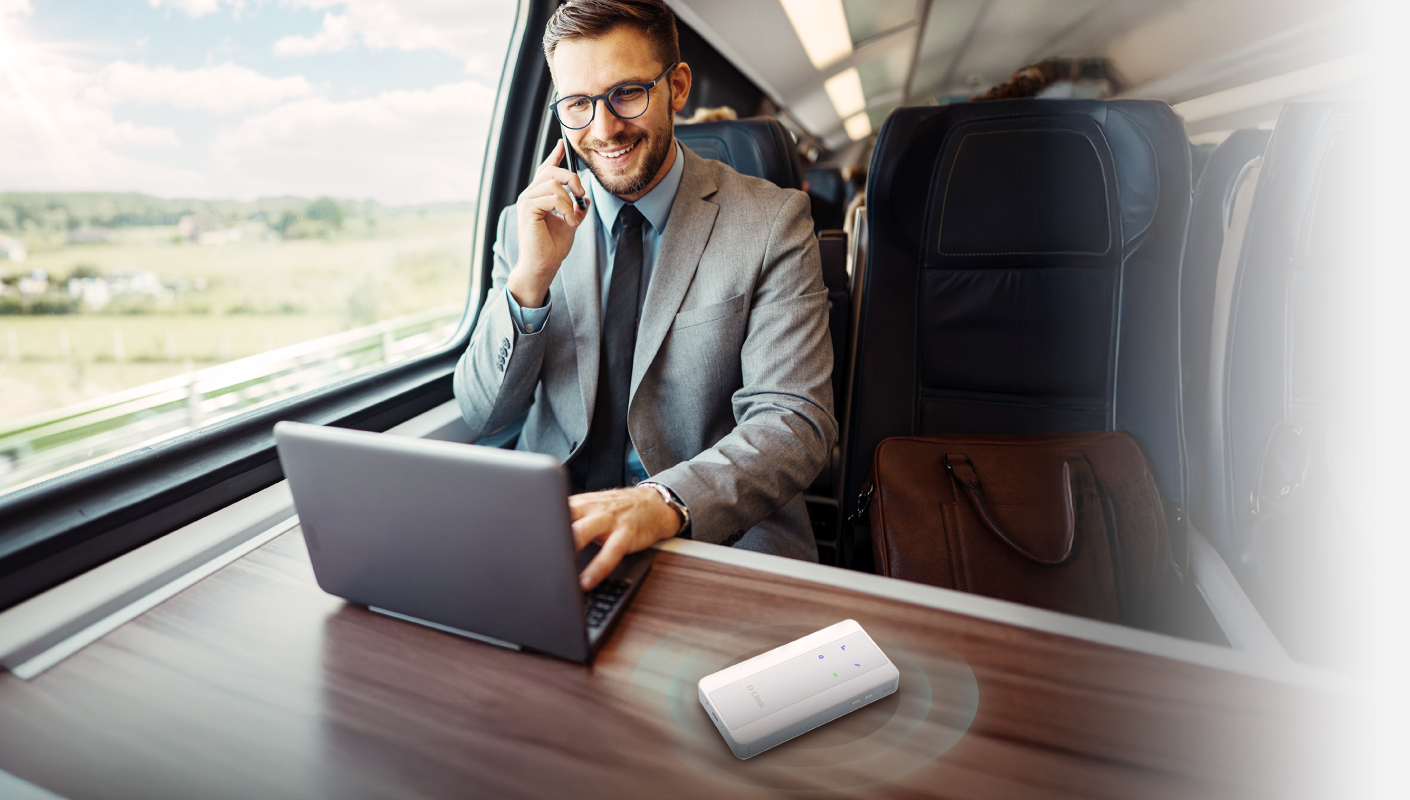 D-Link F518 Mobiler Hotspot 5G Wi-Fi 6 1800 Mbit/s Weiß