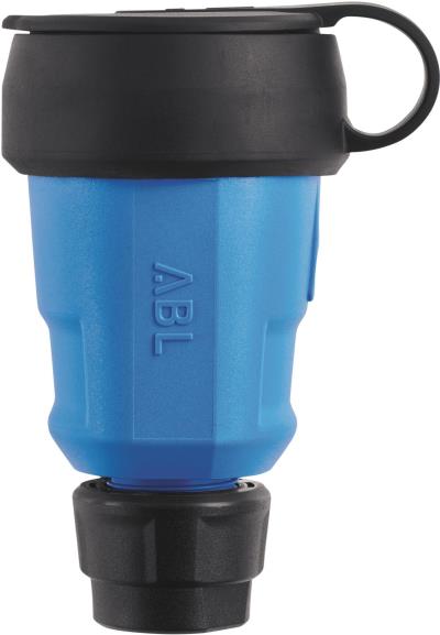 ABL Hightech Kupplung SCHUKO 100000078 Elamid blaue Manschette Ber.schutz IP44 10 (100000078)