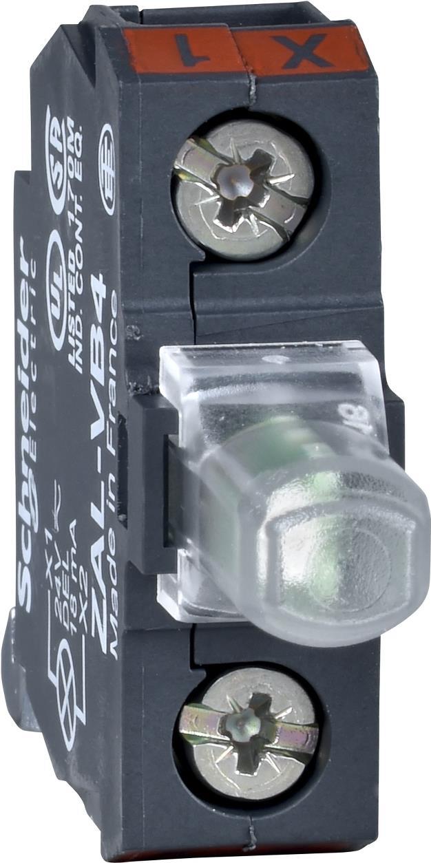 APC GS Hilfsschalterblock LED Modul ZALVB1 24V weiss