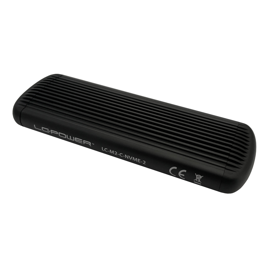 LC-Power LC-M2-C-NVME-2 M.2 NVMe SSD-Gehäuse USB 3.2 Schwarz