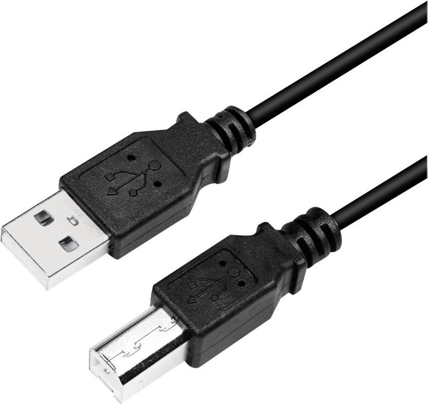 Logilink USB-Kabel USB (M) bis USB Typ B (M) (CU0008B)