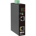 Eaton Tripp Lite Series Industrial Gigabit Ethernet PoE injector, 60W PoE++, 802,3bt, Midspan, -40C to +75C, IP30 housing, Dual 24~57VDC , DIN rail, 1 Port (NPOEI-60W-1G)