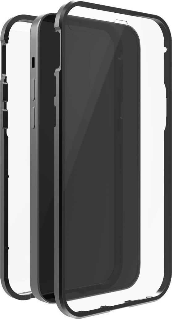 Black Rock 360° Glass Backcover Apple iPhone 12, iPhone 12 Pro Schwarz, Transparent (192159)