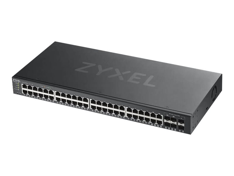 Zyxel GS1920-48v2 Managed Gigabit Ethernet Switch 44x RJ-45 4x Combo SFP Schwarz