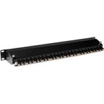 ACT Patchpanel 24-ports Shielded CAT6A with cover CAT6A PATCHPANEL 24P STP C6A+COVER (PP1020)