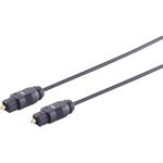 S/CONN maximum connectivity Lichtwellenleiterkabel 2,2mm, Toslink-Stecker auf Toslink-Stecker, 15,0m (69002-15)